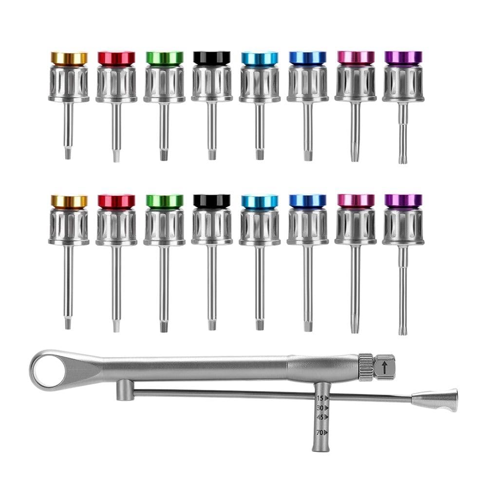 Prosthetic Screwdriver Ratchet Screw Drivers Universal Torque Wrench