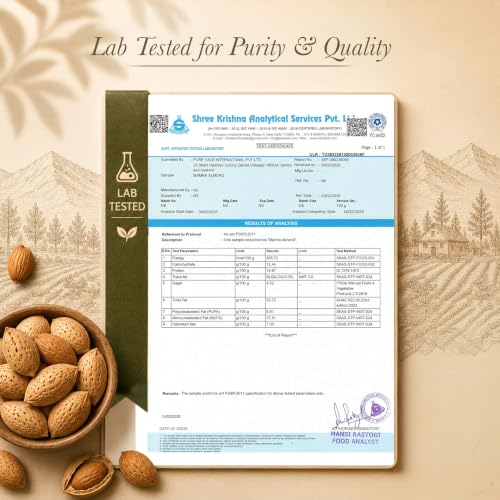 Image of Nectardale Kashmiri Almonds with Shell Pack of 1 | 400g | Premium Whole Almonds in Natural Shell | Crunchy, Fresh & Naturally Nutritious Kashmiri Badam | Ideal for Snacking, Gifting & Everyday Use