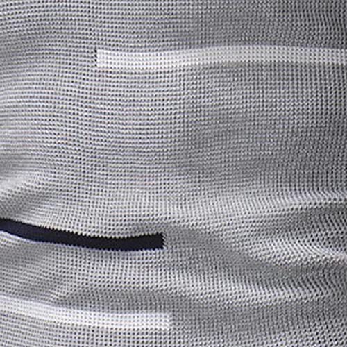 Mens Slim Fit Long Sleeve Shirts Casual Striped Pullover Sweater Slim Fit Crewneck Weatshirt Fall Fashion Clothes3