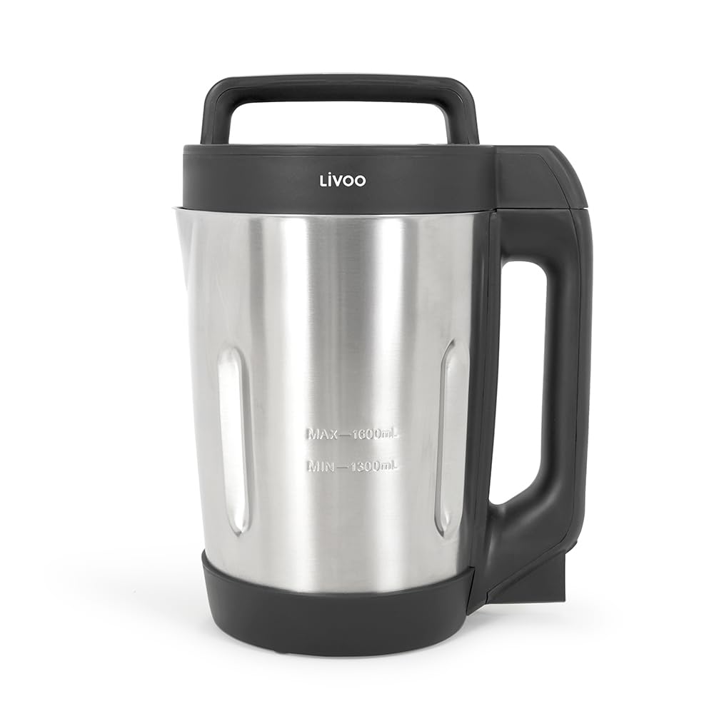 Livoo - Blender chauffant à soupe DOP260N - 5 fonctions, préparation entre 20 et 30min