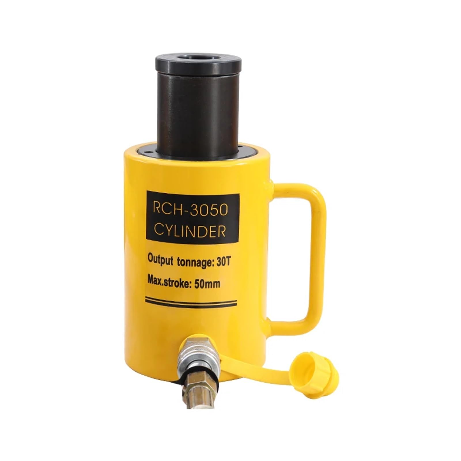 YMUGUEGH 30 Ton 50mm Hydraulic Hollow Plunger Jack hollow Plunger Ram hydraulic Hollow Cylinder RCH-3050