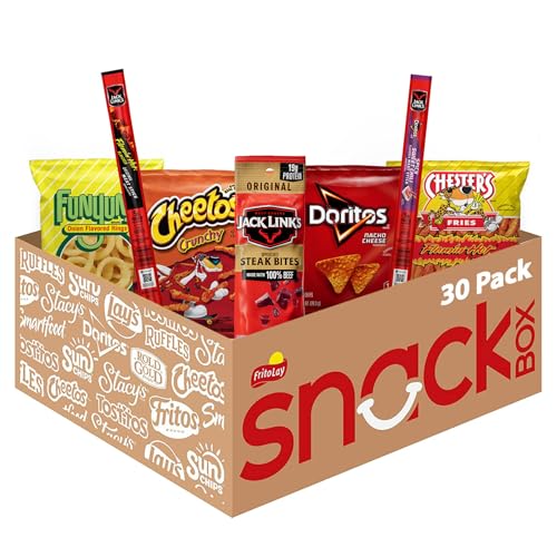Image of Frito-Lay Chips and Jack Link's Meats Snack Mix Variety Pack, (Pack of 30)