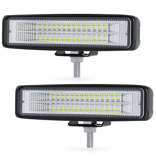 antom 2PCS 15cm Faretto Retromarcia Led Auto 12v, 56W Faretti da Lavoro a Led Supplementare per Moto Trattori Barca Camper Fuoristrada Escavatore