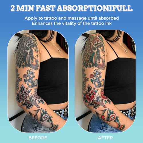 Upverxi WSG-F1 2 Packs Tattoo Aftercare Balm, 100% Plant-Based Healing Ointment Tattoo Brightener thumb #4