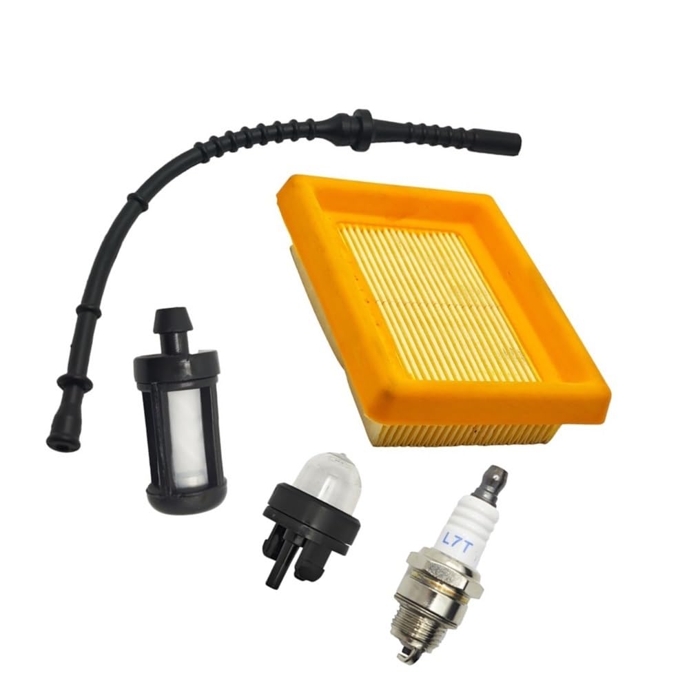 Tubo Flessibile for Linea Filtro Aria Carburante, Primer, Lampadina, Kit Candela, Adatto for Parte Motore a Corda FS120 FS200 FS250 FS300 FS400 FS450