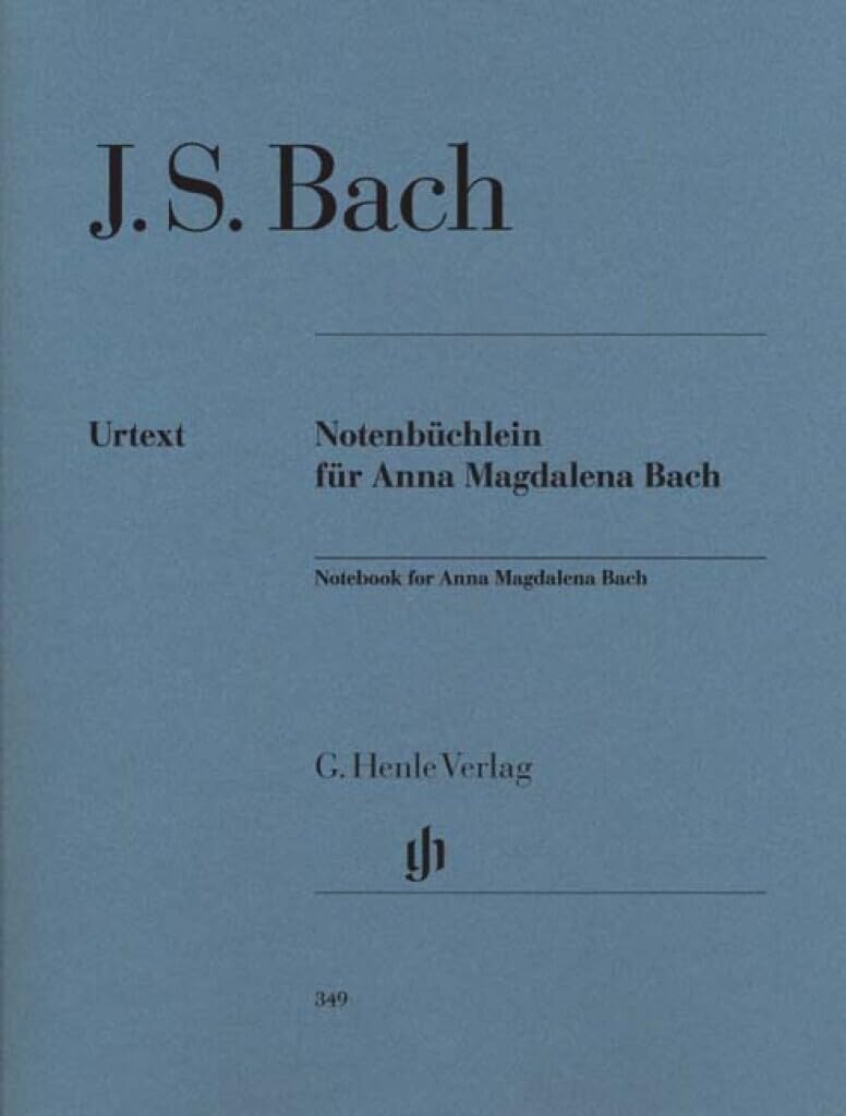 Notebook for Anna Magdalena Bach - piano - (HN 349)