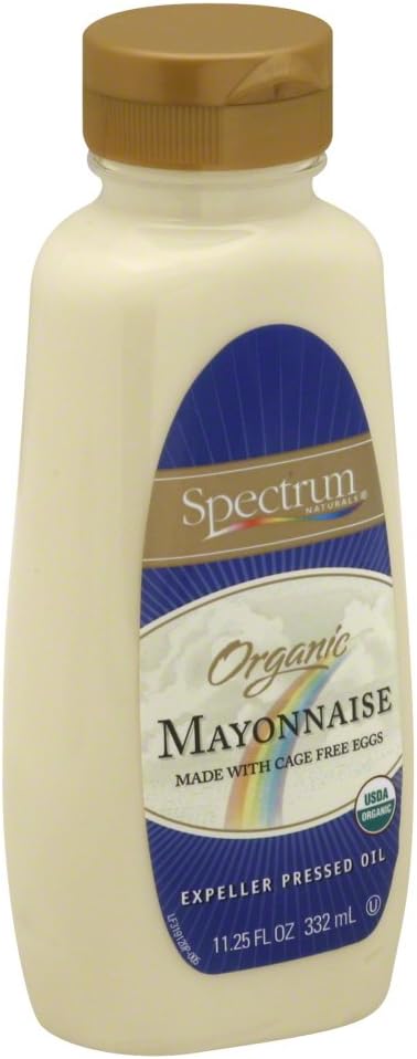 Spectrum Naturals Mayonnaise, Organic, 11.25-Ounce Container (Pack of 6)