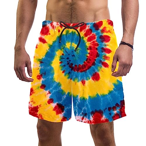 Short de plage pour hommes VERED maillot de bain tie dye séchage rapide confortable