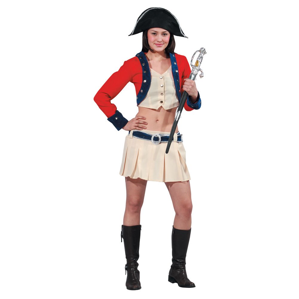 Dress Up America Kostium dla dorosłych seksowny żołnierz kolonialny