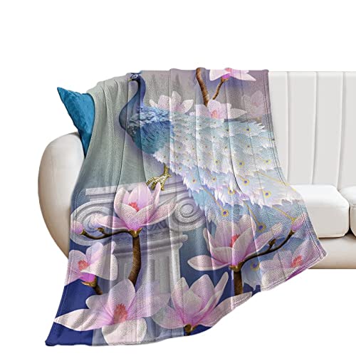 Couverture lit paon rustique pour vos soirées camping et voyage - 5