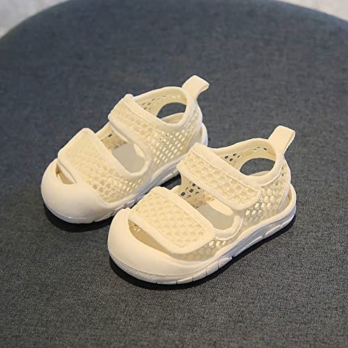 Summer New Mesh Soft Bottom Breathable Non Slip Solid Color Children's Fashion Casual Size 4 Sandals for Baby Girls4