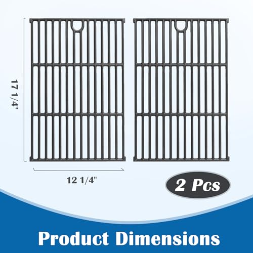 Image of Grill Grates for Nexgrill 720-0925P 720-0925 720-0340 720-0925PG 720-0718A 730-0830MB Replacement Parts 4-Burner, Charbroil 463365021 463352521 463351021 463351221, Thermos 461252605 Gas Grill Parts