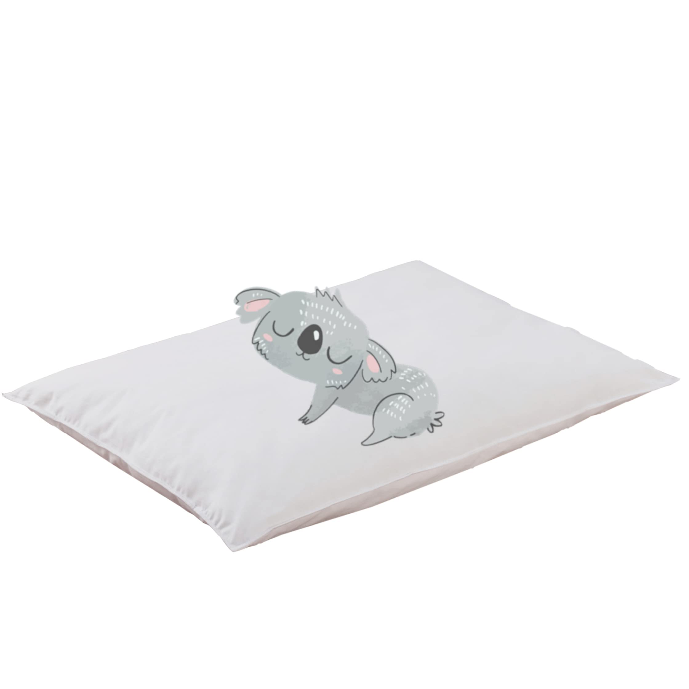 DODO - Oreiller Enfant Douceur Coton 40x60 cm - Confort Moelleux, Respirant - pour Bébé et Tout-Petit - Garnissage 100% Polyester Fibre Volupt'Air - Lavable en Machine à 40°C