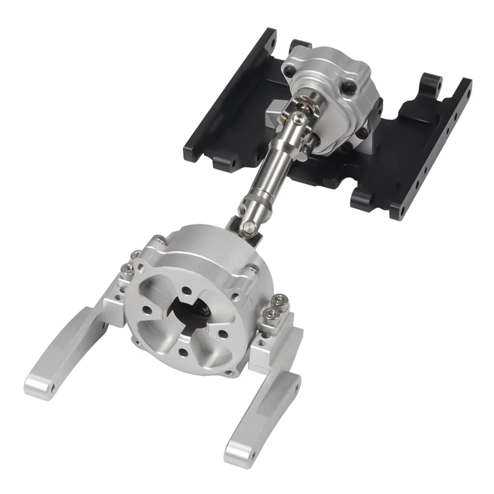 per SCX10 II 1/10 RC Scatola Ingranaggi con Piastra Trasferimento