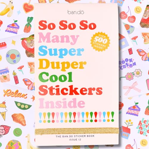 ban.do Aesthetic Planner Sticker Book Issue 12