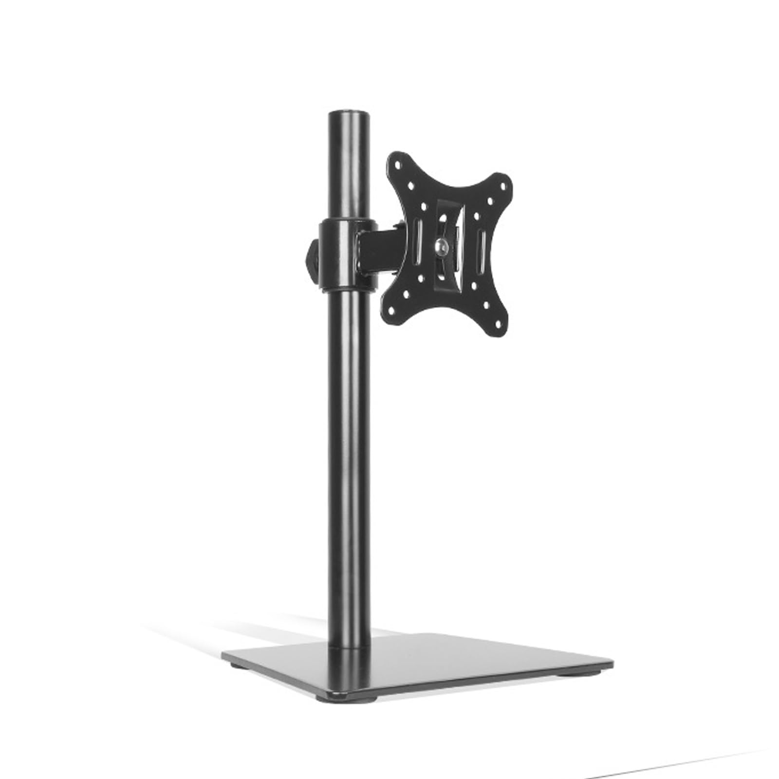 asdchZen Single Monitor Stand For 17-27 Inch Screen,Monitor Mount With Height Adjustable,Swivel,Tilt,Rotation,75X75 100X100 Mm