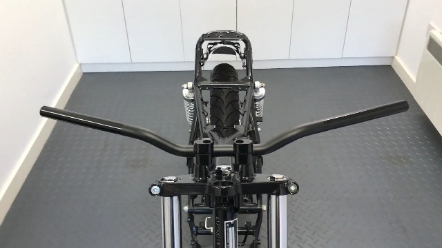 VMP 22mm 7/8 Black Aluminum Motorcycle Drag Handlebars - Universal Dirt/Street
