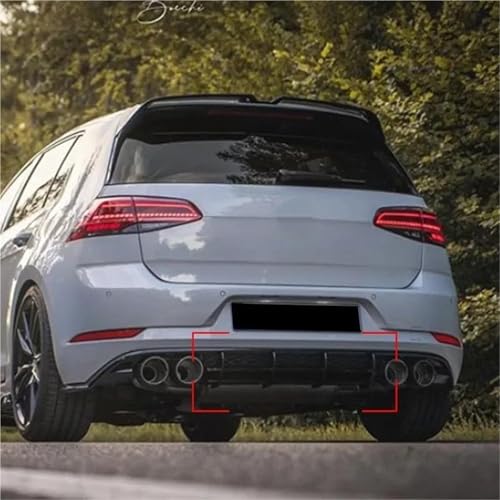 Becquet de toit et diffuseur arrière pour VW Golf 7.5 R 2017-2019 - 5