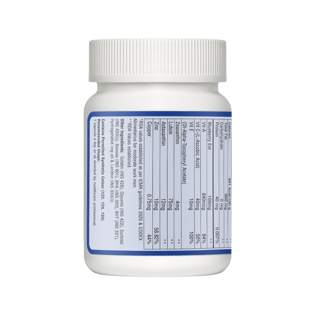 Zeelab Vision: Best Supplement Maintain Healthy Eyes and Good Vision | Multi-Vitamin Eye Care for Both Men & Women (28 Capsules)