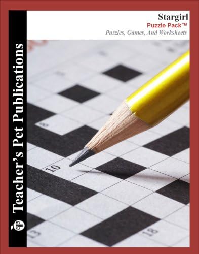 Stargirl Puzzle Pack - Teacher Lesson Plans, Activities, Crossword Puzzles, Word Searches, Games, and Worksheets (PDF on CD)