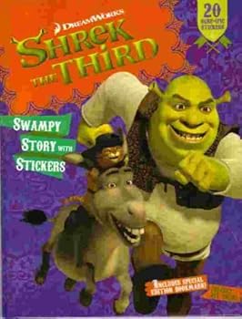Hardcover Shrek the Third: Swampy Story with Stickers Book