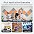 12 Pack Self-Adhesive Acoustic Panels [390 lbs/yd³ Ultra-High Density], 2nd Generation Sound Absorbing Panel, Professional Level Sound Panel, Polyester Soundproof Foam [Rectangle, Orange & MoonGrey]