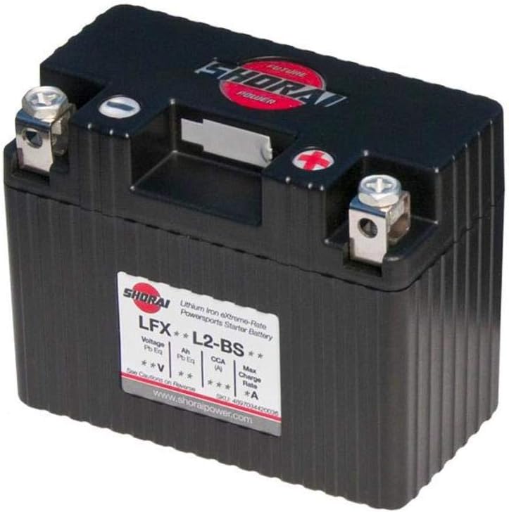 Shorai LFX14L2-BS12 Extreme Rate Lithium Iron Powersports Battery Shorai LFX14L2-BS12 Extreme Rate Lithium Iron Powersports Battery