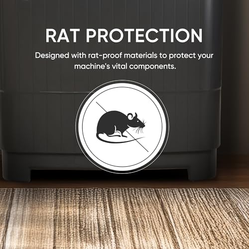 Image of SHARP 8.0 kg, 5 star Semi-Automatic Top Loading Washing Machine with Quadroniq Pulsator, Wave Dry Ring, 300 RPM (ES-SD80NB-TS, Steel Grey, Pure Wave+)