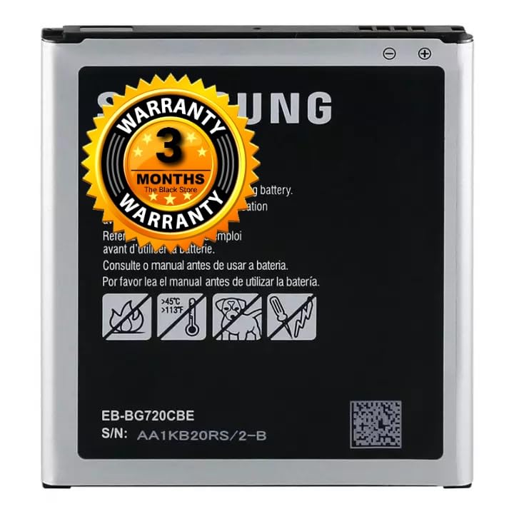 Image of The Black Store OriginaI EB-BG720CBE Replacement Part for Samsung Grand Max SM-G7202 (2500mAh) 3 Months Warranty