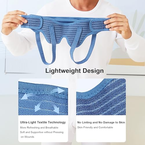 Soporte ajustable para hernia inguinal talla S miniatura 5