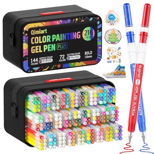 Feutre acrylique à pointe 1 mm pour écrire sans bavure sur le papier et le tissu