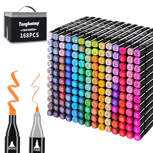 BOITE DE 80 MARQUEURS PERMANENTS SKETCH Deli E70806-80 à Double