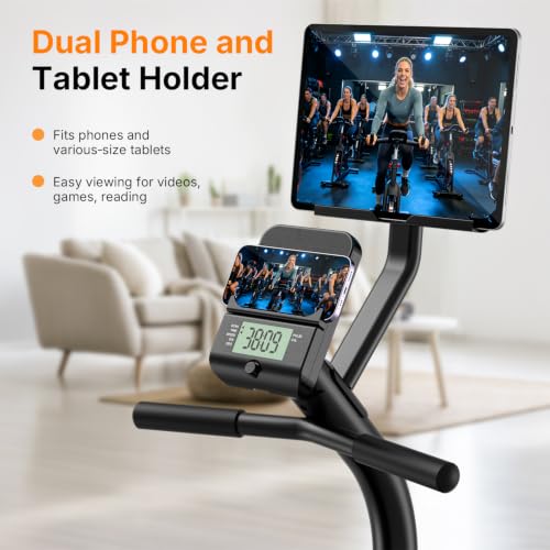 Image of OWLSKY Recumbent Exercise Bike for Home Gym, Magnetic Stationary Bike with 16-Level Resistance, Quiet 15LBS Flywheel, 300LBS Capacity, Low-Impact Cardio & Physical Therapy