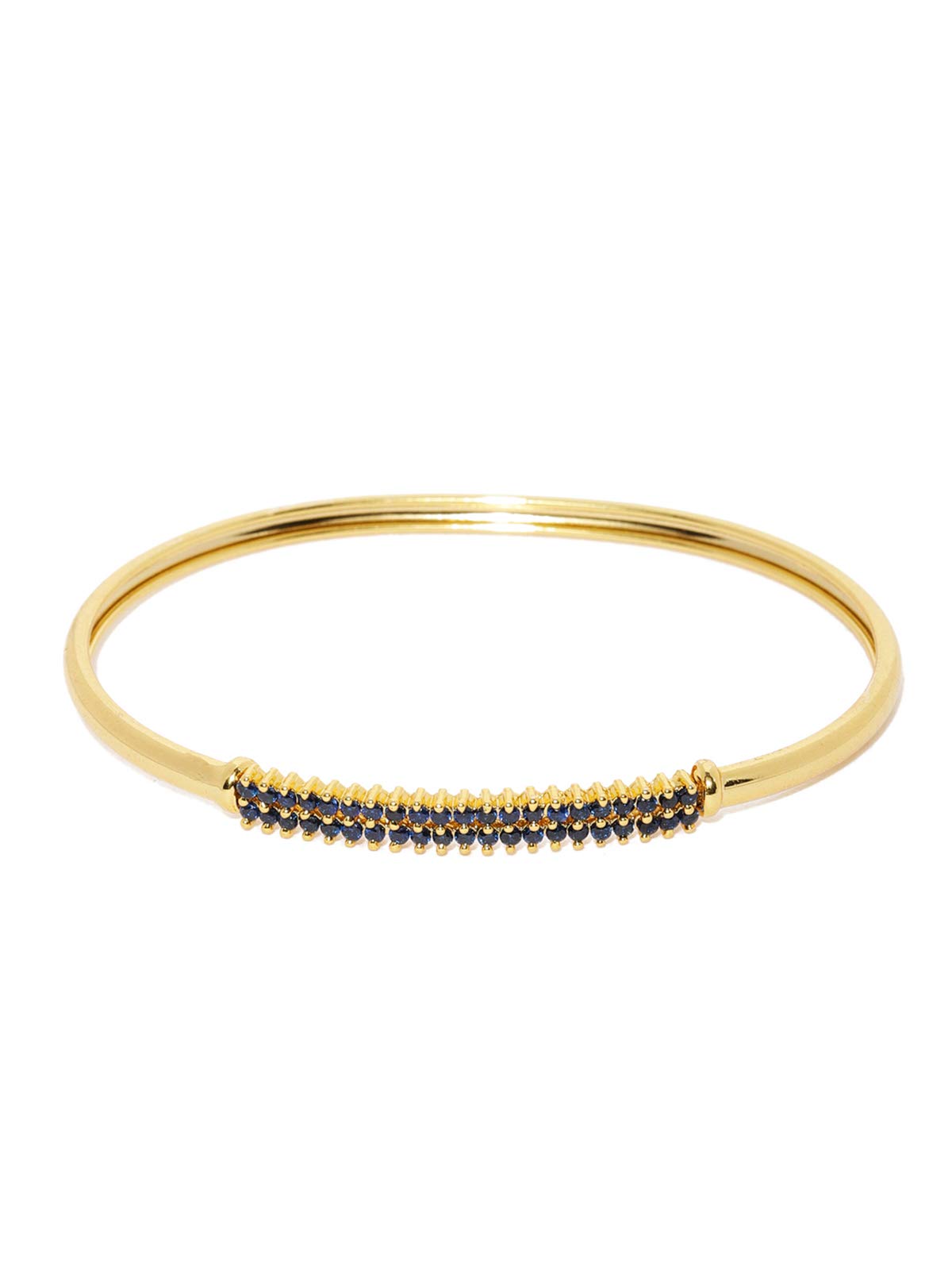 ZAVERI PEARLS Gold Tone Cubic Zirconia Studded Openable Kada For Women-ZPFK8443 (B07NJLMVT8) Amazon Price History, Amazon Price Tracker