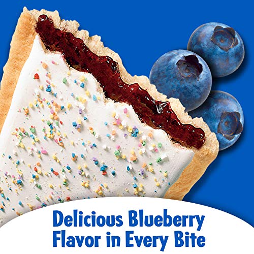 Pop-Tarts Breakfast Toaster Pastries, Frosted Blueberry Flavored, 22 Oz (12 Count) #TOP1