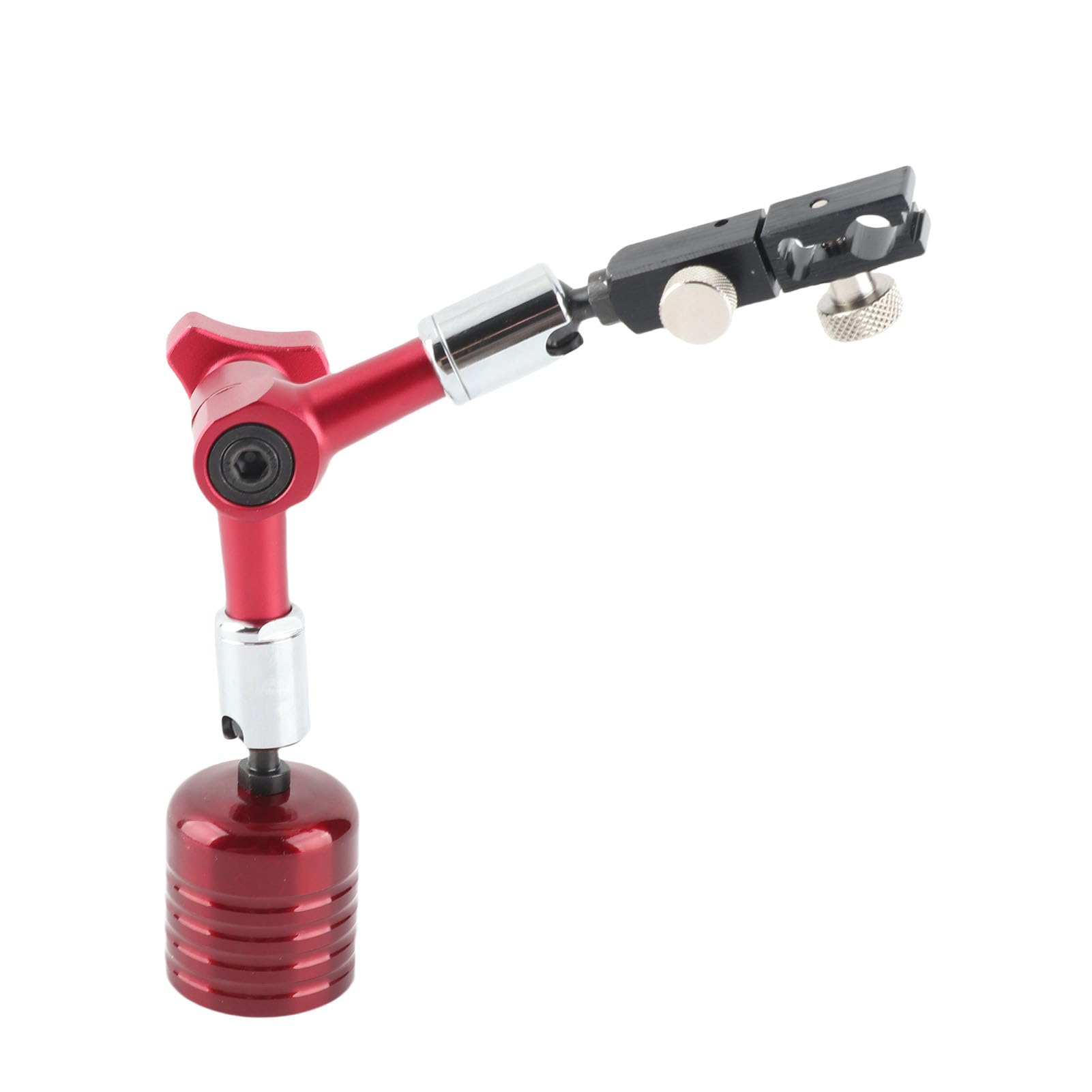Brrnoo Soporte de Indicador de Cuadrante Ajustable con Base Magn tica de 50 kg Abrazadera de Ajuste Fino y Estructura de Acero Inoxidable para Talleres de Mecanizado y Control Dimensiona