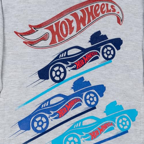 Image of Hot Wheels Boys' Fleece Hooded Sweatshirt Toddler to Big Kid