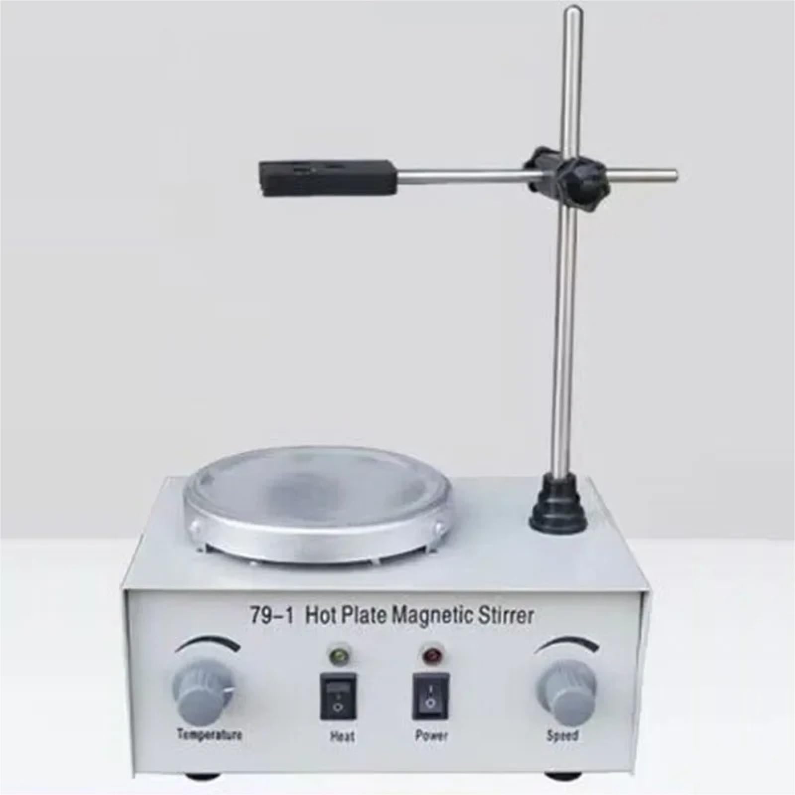 Agitatore automatico, 79-1 Agitatore magnetico riscaldante Piastra da laboratorio a doppio controllo 1000 ml 250 W