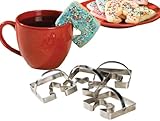 Coffee Cup Cookie Cutters, Set of 4 by WalterDrake
