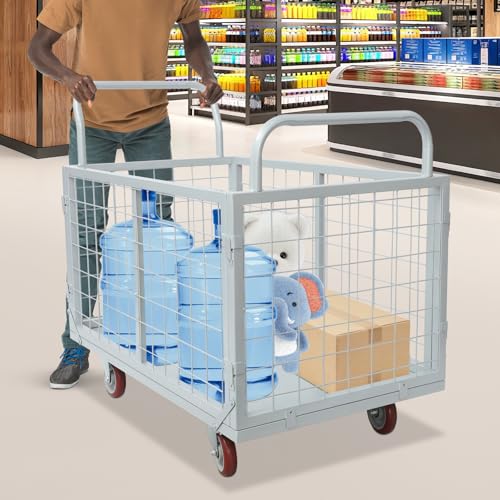 Carretilla Plataforma 1800 Lbs Plegable 4 Ruedas miniatura 5