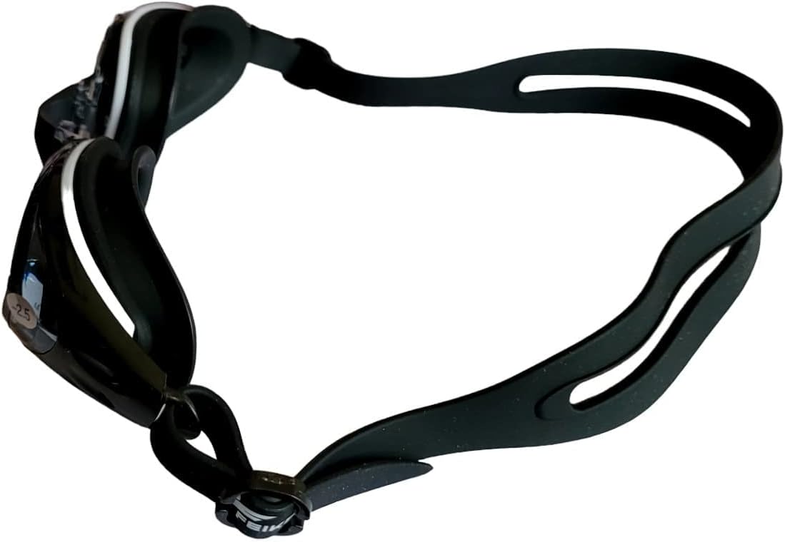 AryanAryan Rx Prescription Optical Corrective Lenses with UV Protection, Anti-Fog Powered Swimming Goggles (SG-7)