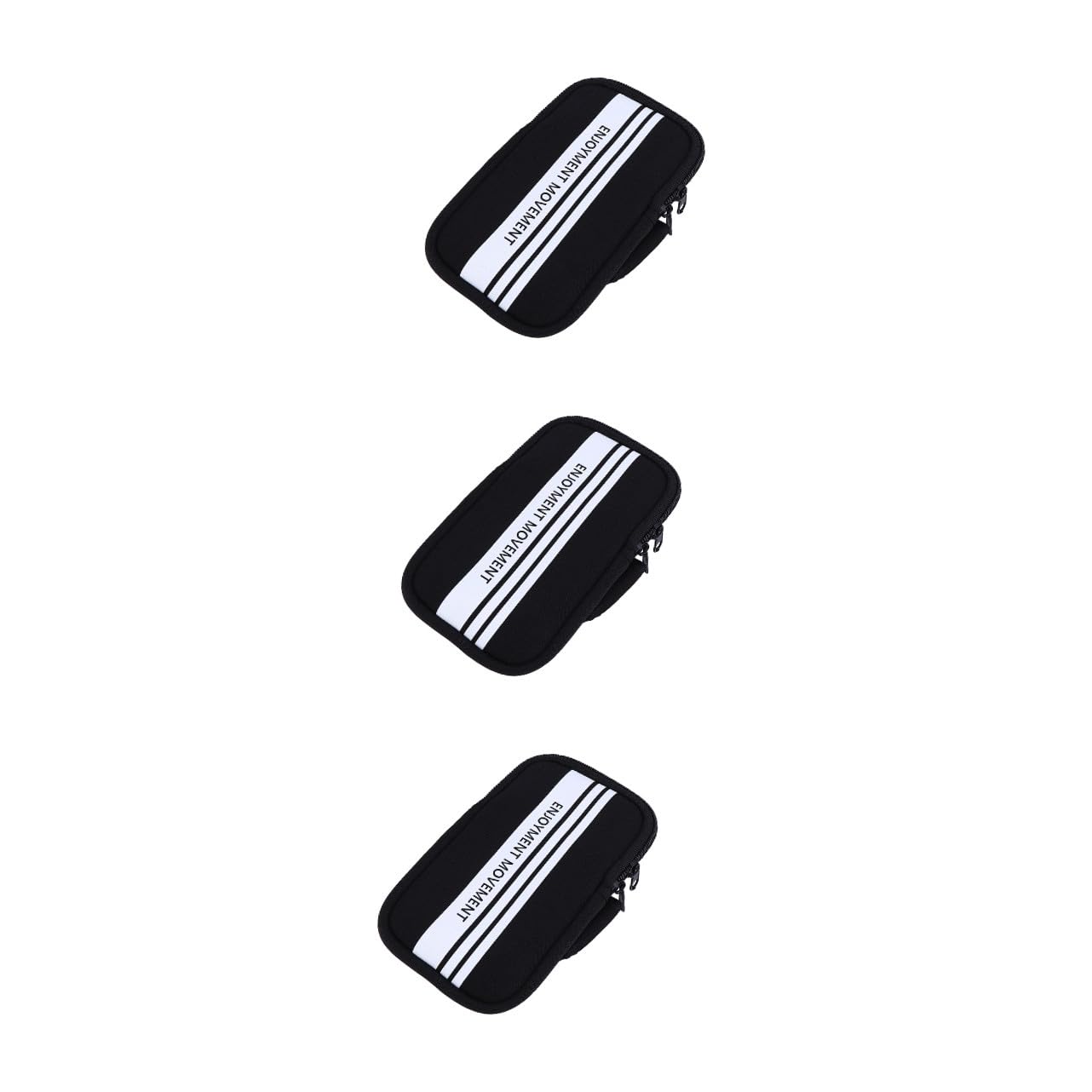 DOITOOL Bolsa de Brazo para Teléfono Móvil para Correr 3 Unidades con Acceso para Auriculares para Actividades al Aire