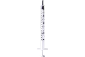 1ml Syringe: BSTEAN 1ml Luer Slip Syringe for Precise Dosing
