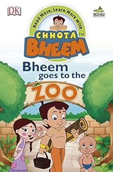 Paperback Bheem Goes to the Zoo: Read More, Learn More with Chhota Bheem Book