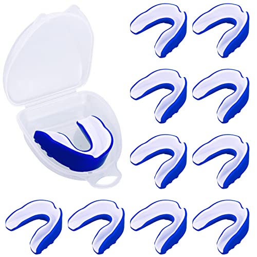 10 Pcs Sport Mouth Guards Gum Teeth Armor Game Guard