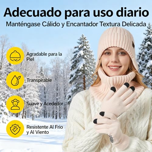 Catálogo para Comprar On-line Gorros de punto para Mujer que puedes comprar esta semana. 26 Imagen adicional