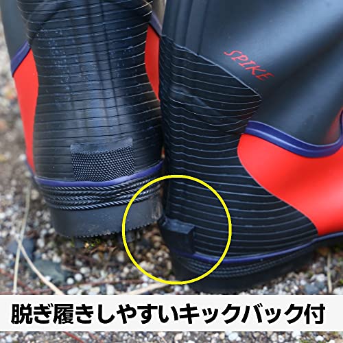 スパイク ピン付き ZIPLOA長靴 HB-100 - 画像 5
