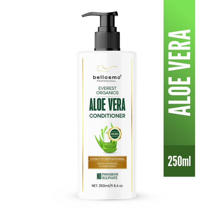 Image of Aloe Vera Conditioner with Natural Extracts Gentle Hair Moisturizing for Smooth Soft Hair Suitable for Daily Hair Care-250 ML