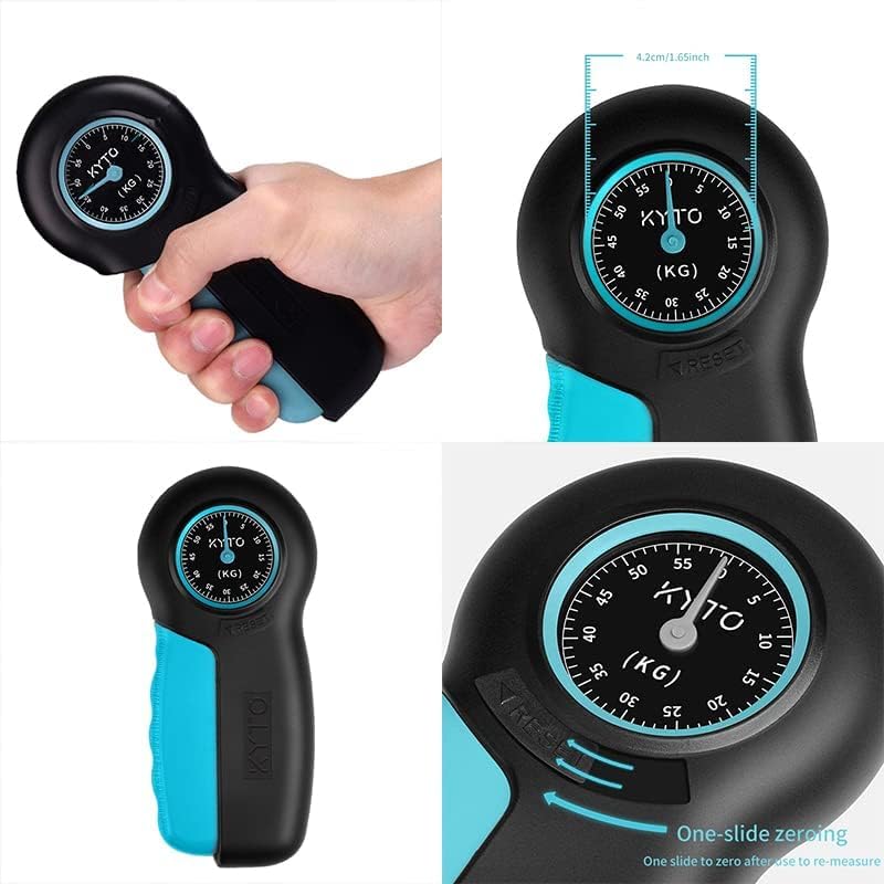 Amazon.co.jp: デジタル握力計 握力測定 カウンター付き 0~55 kg 負荷