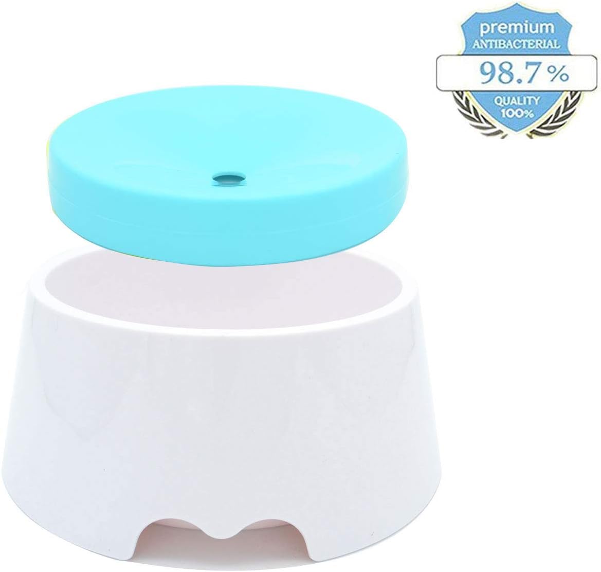 RUBYHOME Dog Water Bowl No Spill Dripless Pet Water Food Bowl for Dogs and Cats, 1000ML(34OZ),…